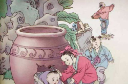 司马光砸缸的故事,机智砸缸救同伴